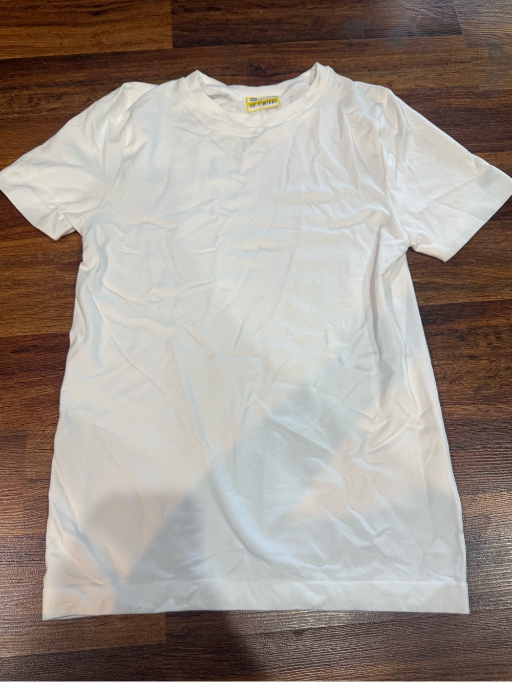Women's Classic White T-Shirt - Casual Everyday Wear "a new day" Size M